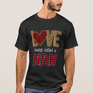 Liefde wordt genoemd Nan Red Plaid Shirt