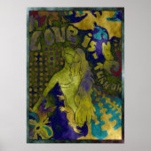 Liefde wordt ingeschakeld poster (Voorkant)