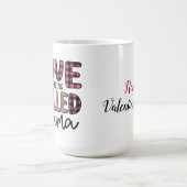 Liefde wordt mama koffie Mok genoemd (Center)