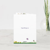 Liefde wordt nooit oud - Oud Koppel Kaart (Achterkant)