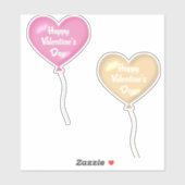 Liefde x 2 sticker (Vel)