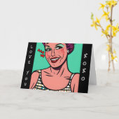 Liefde Xoxo Valentijnsdag Kaart (Gele Bloem)