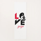 Liefde yoga yogamat (Achterkant)