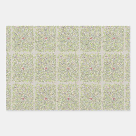 Liefde zaadjes ✨ papierbladen voor het oppakken inpakpapier vel (Voorkant)