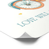 Liefde zal de wereld veroveren,  romantiek poster (Hoek)