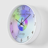 Liefde zal een weg vinden - goede vibes fractal ar (Hoek)