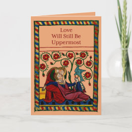 Liefde zal nog steeds het belangrijkste zijn feestdagen kaart