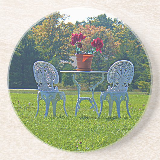 Liefde Zandsteen Onderzetter (Voorkant)