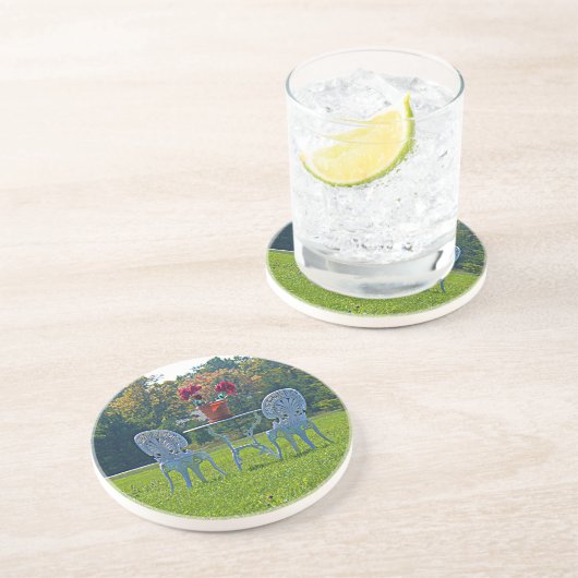 Liefde Zandsteen Onderzetter (Zijkant)