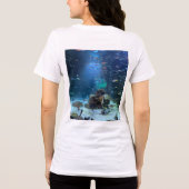 Liefde Zee Leven Tri-Blend Shirt (Achterkant)