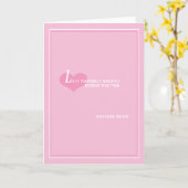 © Liefde zelf zeer Kaart (Gele Bloem)