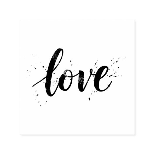 Liefde Zelfinktende Stempel (Design)