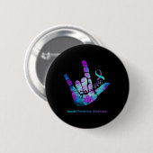 Liefde Zelfmoordpreventie Ronde Button 5,7 Cm (Voorkant /achterkant)