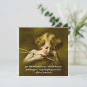 Liefde ziet er niet uit met ogen, Cupid Aslaap Kaa (Staand voorkant)