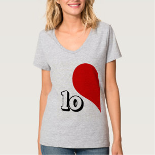 LIEFDE ZIJDE VAN DE HART VAN DE LAPTE -.png T-shirt