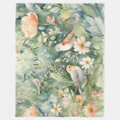 Liefde zingt Fleece Blanket (Voorkant)