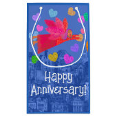 Liefde zit in de Air Angel en Hearts Klein Cadeauzakje (Achterkant)