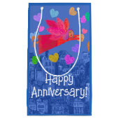 Liefde zit in de Air Angel en Hearts Klein Cadeauzakje (Voorkant)