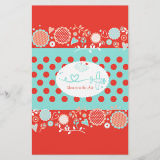 Liefde zit in de Air Candybar Wrapper Stationery Briefpapier