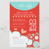 Liefde zit in de Air Open House Flyer (Voorkant)