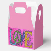 Liefde zit in de air treat box bedankdoosjes (Geopend)