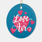 Liefde zit in de Air Valentijnsdag | ORNAMENT (Links)