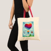 Liefde zit in de canvas tas (Voorkant (product))