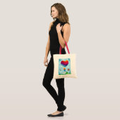 Liefde zit in de canvas tas (Voorkant (model))