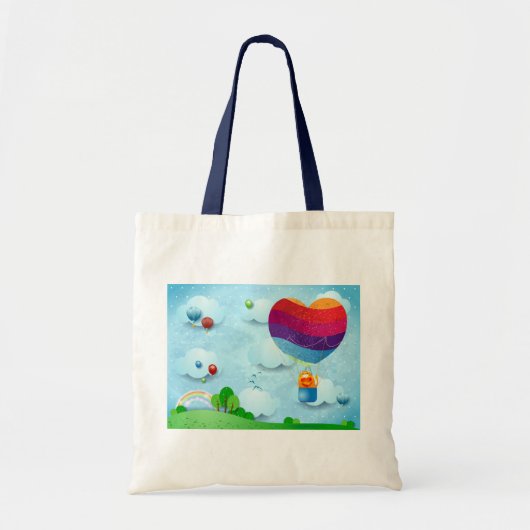 Liefde zit in de canvas tas (Voorkant)