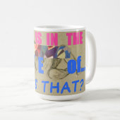 Liefde zit in de Eye Humor Mok (Voorkant rechts)