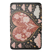 Liefde zit in de lucht badmat (Voorkant Verticaal)