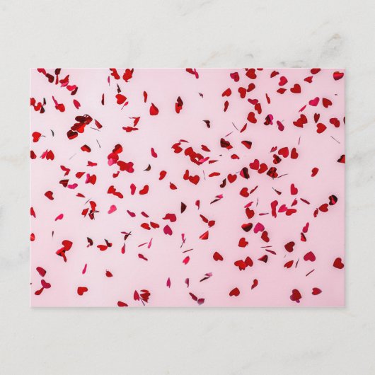 Liefde zit in de lucht briefkaart (Voorkant)