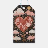 Liefde zit in de lucht cadeaulabel (Voorkant)