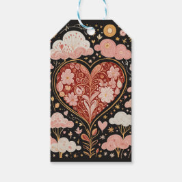 Liefde zit in de lucht cadeaulabel