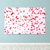 Liefde zit in de lucht canvas afdruk (Insitu (Houten vloer))