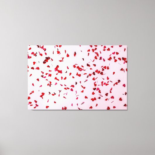 Liefde zit in de lucht canvas afdruk (Voorkant)