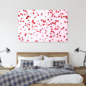 Liefde zit in de lucht canvas afdruk (Insitu (Slaapkamer))