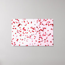 Liefde zit in de lucht canvas afdruk