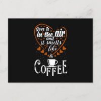 Liefde zit in de lucht die het als koffie smelt