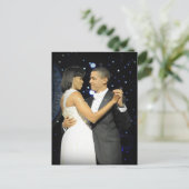 Liefde zit in de lucht, het eerste paar dansen II Briefkaart (Staand voorkant)