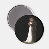 Liefde zit in de lucht, het eerste paar dansen magneet (Voorkant / Achterkant)