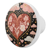 Liefde zit in de lucht keramische knop (Rechts)