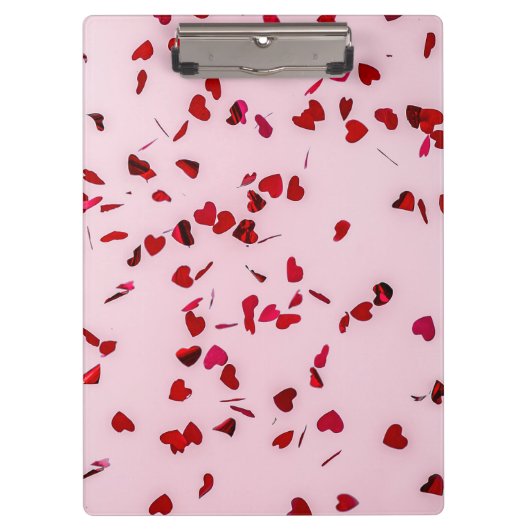 Liefde zit in de lucht klembord (Voorkant)