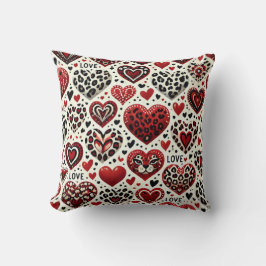 Liefde zit in de lucht kussen