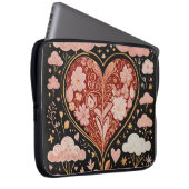 Liefde zit in de lucht laptop sleeve (Voorkant Rechts)