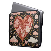 Liefde zit in de lucht laptop sleeve (Voorkant Links)