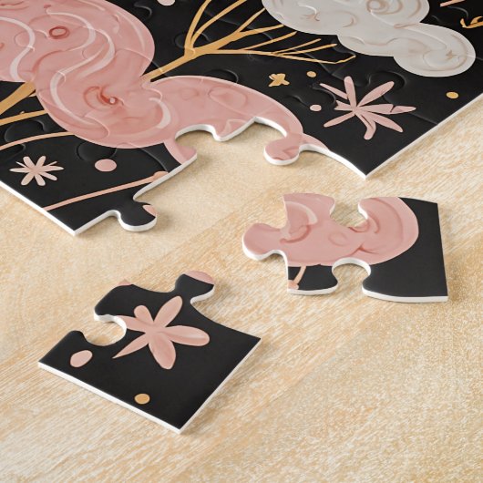 Liefde zit in de lucht legpuzzel (Zijkant)