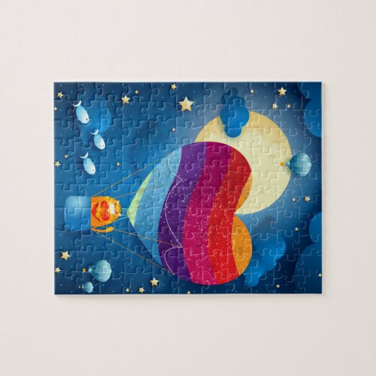 Liefde zit in de lucht legpuzzel (Horizontaal)