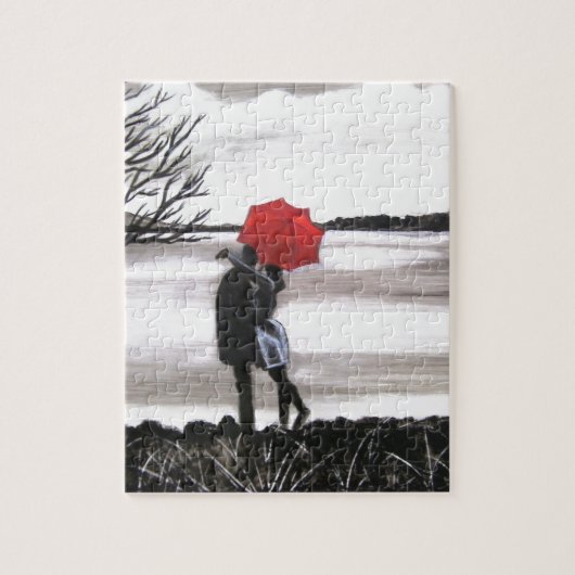 Liefde zit in de lucht legpuzzel (Verticaal)