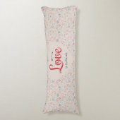 Liefde zit in de lucht lichaamskussen (Voorkant Verticaal)